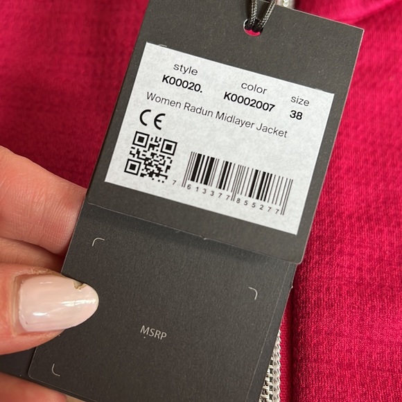 KJUS Radun Mid layer Jacket in Fuscia NEW WITH TAGS - Picture 3 of 8